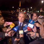 Declaracion a los Medios en Paris1