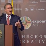 Al instalar Expoartesanías 2018, en Corferias, el Presidente Iván Duque invitó a los colombianos a comprar los productos de nuestros artesanos. Reiteró que la cultura y la Economía Naranja tienen un lugar preponderante en su Gobierno.