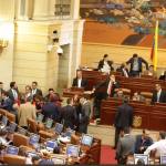 Ministro de Hacienda, Alberto Carrasquilla, la plenaria 2018-12-19 13.13.17