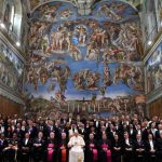 El papa Francisco preside una audiencia con miembros del cuerpo diplomático acreditado ante el Vaticano