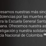 Mensaje Embajada USA EN COLOMBIA