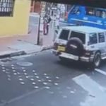 Así recorrió el carro bomba las calles de Bogotá antes de llegar a Escuela de Cadetes