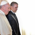 Papa Francisco y el Presidente Duque