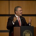 “La misma contundencia que tenemos y que estamos teniendo contra la corrupción y el terrorismo, la vamos a mantener para enfrentar el contrabando en este país”, afirmó el Presidente Duque en Corferias, en Bogotá.