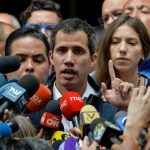 Jefe del Parlamento venezolano, Juan Guaidó