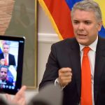 El Presidente Iván Duque y el Presidente Interino de Venezuela, Juan Guaidó, sostuvieron hoy un diálogo a través de Instagram. “¡Estamos con Venezuela. No más dictadura. Que viva la democracia!”, expresó el Mandatario colombiano.