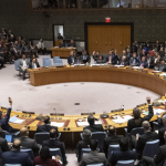 Los miembros del Consejo de Seguridad votan una de las resoluciones para Venezuela. 2019-02-28 20.12.52