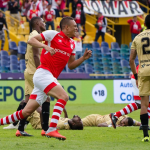 Santa Fe salvó un punto sobre el final ante Rionegro Águilas 2019-03-03 21.37.05 (2)